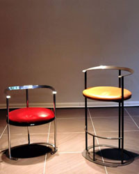 Nel 1947 Luigi Caccia Dominioni fondò assieme agli amici Ignazio Gardella e Corrado Corradi DellAcqua la «Azucena», ditta di produzione artigianale di arredi e oggetti di design: nella foto la poltrona Catilina, del 1958