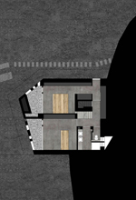 Casa de Meuron. Pianta della casa