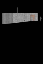 Casa de Meuron. Prospetto della casa