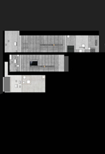 Casa de Meuron. Sezione della casa