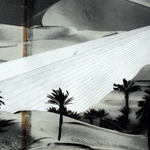 Superstudio, Monumento continuo Nel deserto del Sahara, 1969