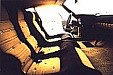 Interno della Matra Simca Bagheera