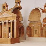 Modello del tempietto Barbaro a Maser [Vicenza, CISA Andrea Palladio]