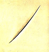 Lucio Fontana: Concetto Spaziale: attesa (1963)