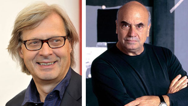 Vittorio Sgarbi e Massimiliano Fuksas