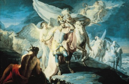 Annibale che scorge le terre italiche per la prima volta, 1771