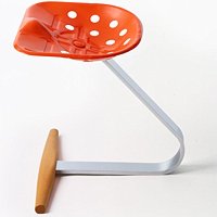 Achille e Pier Giacomo Castiglioni, Sgabello Mezzadro. Zanotta (1954) 1971 - Foto Amendolagine-Barracchia