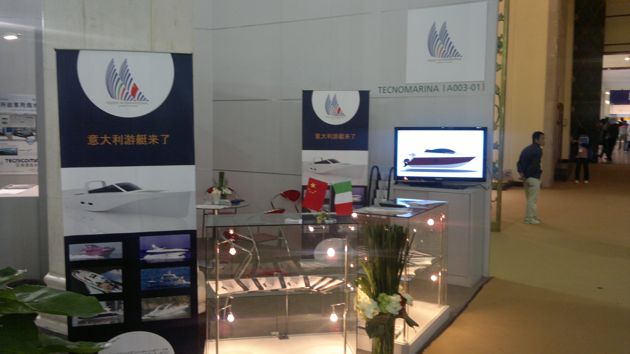 Stand della Tecnomarine s.r.l.