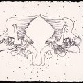 Omar Galliani - Disegno preparatorio per la Land Drawing