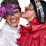 Collezione autunno/inverno �85/'86, Ph. Bill King, modella: Ashley, �Archivio Coveri