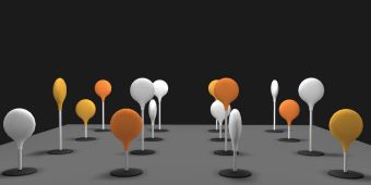 Diode di Marc Newson. Rendering