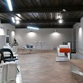 Vista della mostra BIO.21 all'interno del Castello Fuine