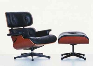 Lounge Chair and Ottoman, 1956