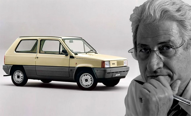 La Fiat Panda del 1980 e il designer piemontese Giorgetto Giugiaro