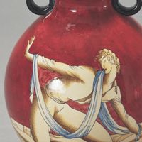 Gio Ponti: Figurazione classica, maiolica, Sesto Fiorentino, Museo Richard Ginori della Manifattura di Doccia