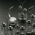PHIL - Servizio per olio, aceto, sale, pepe e formaggiera - 1982 Progetto: Achille Castiglioni - 1982 Produzione: Alessi - Fuori produzione - ©Studio Museo Achille Castiglioni - Triennale Design Museum, Milano