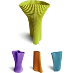 Cardboard vase