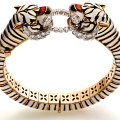 Frascarolo & C. - Bracciale Tigri - Oro, smalti, pietre preziose, 1970 ca. - Propriet privata - Foto Loris Barbano, per gentile concessione Scuola orafa Vincenzo Melchiorre - For.Al Valenza