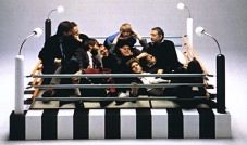 Fotografia ufficiale del gruppo Memphis, nel 1981