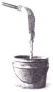Pennello con colore, in bronzo - 1973