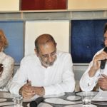 Maria Rosaria Perdicaro, Alvaro Siza e Francois Burkhardt a Fornace della Cava, 2009