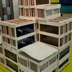 Fornace della Cava, particolare dello stand, Cersaie 2010