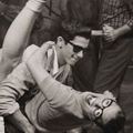 Uno scatto della campagna celebrativa dei 75 anni di Rayban