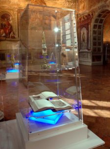 Teca espositiva - Sala del Mappamondo
