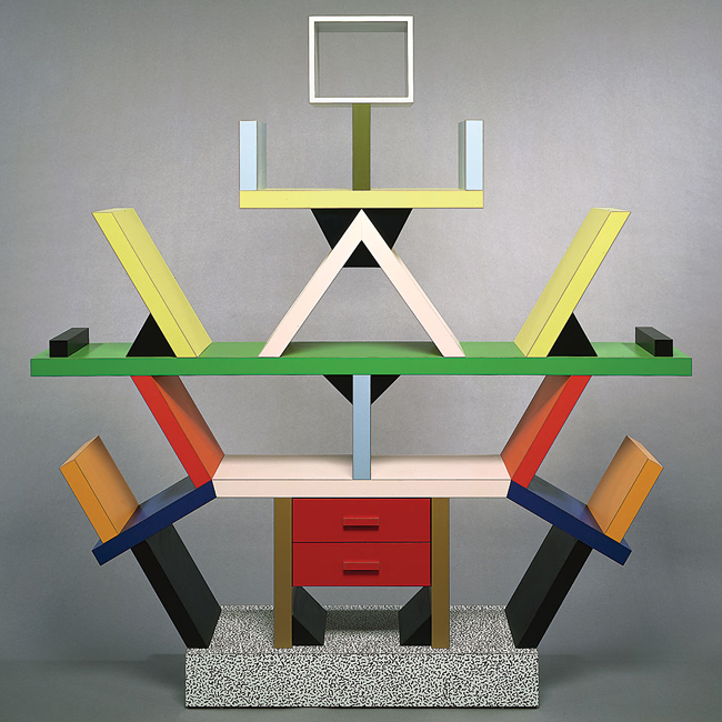 Ettore Sottsass, Libreria Carlton, 1981