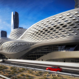 Stazione Metro King Abdullah Financial District, Riyad, Arabia Saudita, 2013 - 2020 © Zaha Hadid Architects