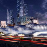 Stazione Metro King Abdullah Financial District, Riyad, Arabia Saudita, 2013 - 2020 © Zaha Hadid Architects