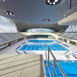 London Aquatics Centre, Londra. 2005 -2012, Fotografia © Hufton + Crow