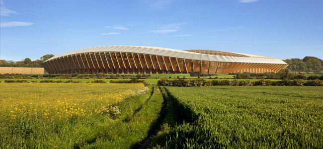 Stadio in legno per la Forest Green Rovers