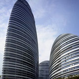 Wangjing SOHO, Pechino, Cina, 2009 - 2014, Fotografia © Virgile Simon Bertrand