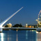 Santiago Calatrava - Puente De La Mujer Bridge - Buenos Aires, Argentina