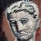 Mario Sironi - Testa, 1941, tempera su carta intelata, 67x38 cm, collezione privata