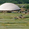 Dome in Odate (multipurpose dome), 1993-1997, Odate-shi, Akita, Japan - Photo by Mikio Kamaya