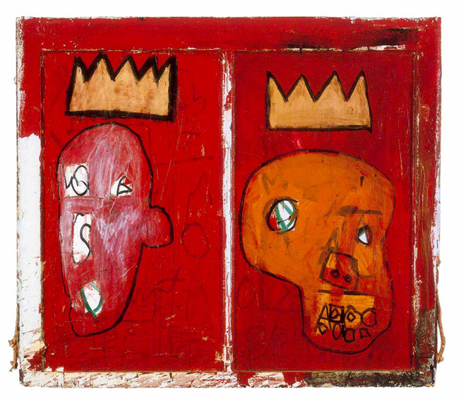 Jean-Michel Basquiat, Red Kings, 1981 Jean-Michel Basquiat, Red Kings, 1981