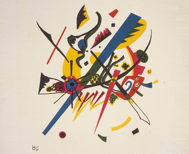 Vassily Kandinsky, Kleine Welten I, 1922 - Color lithography, 1922 - Photo © Centre Pompidou, MNAM-CCI, Dist. RMN-Grand Palais / All rights reserved