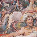 Oskar Kokoschka, 1886 Pchlarn, Bassa Austria - 1980 Villeneuve, Svizzera - Erodoto, 1963, Olio su tela, 198 x 138 x 6 cm