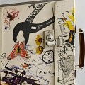 Jean Tinguely per Livre - Valise Meta di Pontus Hulten, 1973, legatura originale a valigia