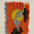 André Masson per Les Erophages di Maurois, 1960, acquetinta