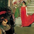 Toulouse Lautrec - Messalina che scende le scale, 1900-1