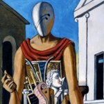 Giorgio de Chirico - Il Pensatore, 1973 - Olio su tela, Fondazione Giorgio e Isa de Chirico, Roma