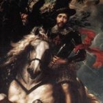 RITRATTO EQUESTRE DI GIOVAN CARLO DORIA, CAVALIERE DI SANTIAGO