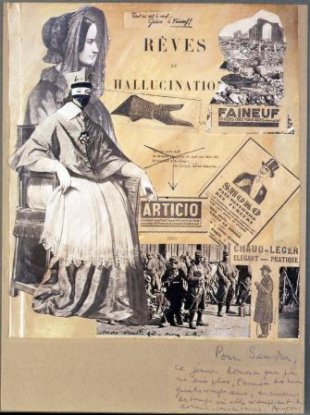 Rêves et hallucinations, collage, 1926
