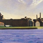 Edward Hopper - Blackwell's Island, 1928 - Olio su tela, 88,9 x 152,4 cm - Collezione privata - Fotografia di Jerry L. Thompson