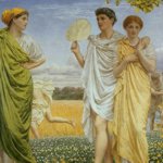 Albert Moore: The loves of the winds and the seasons. Blackburn Museum & Art Gallery