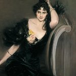 Giovanni Boldini - Gertrude Elizabeth, Lady Colin Campbell, c. 1897, Olio su tela. Londra, National Portrait Gallery. Dono di Lady Colin Campbell, 1911 © National Portrait Gallery