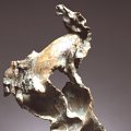 Aligi Sassu - Il cavallo del mare, 1955 - Bronzo - h. 49 cm